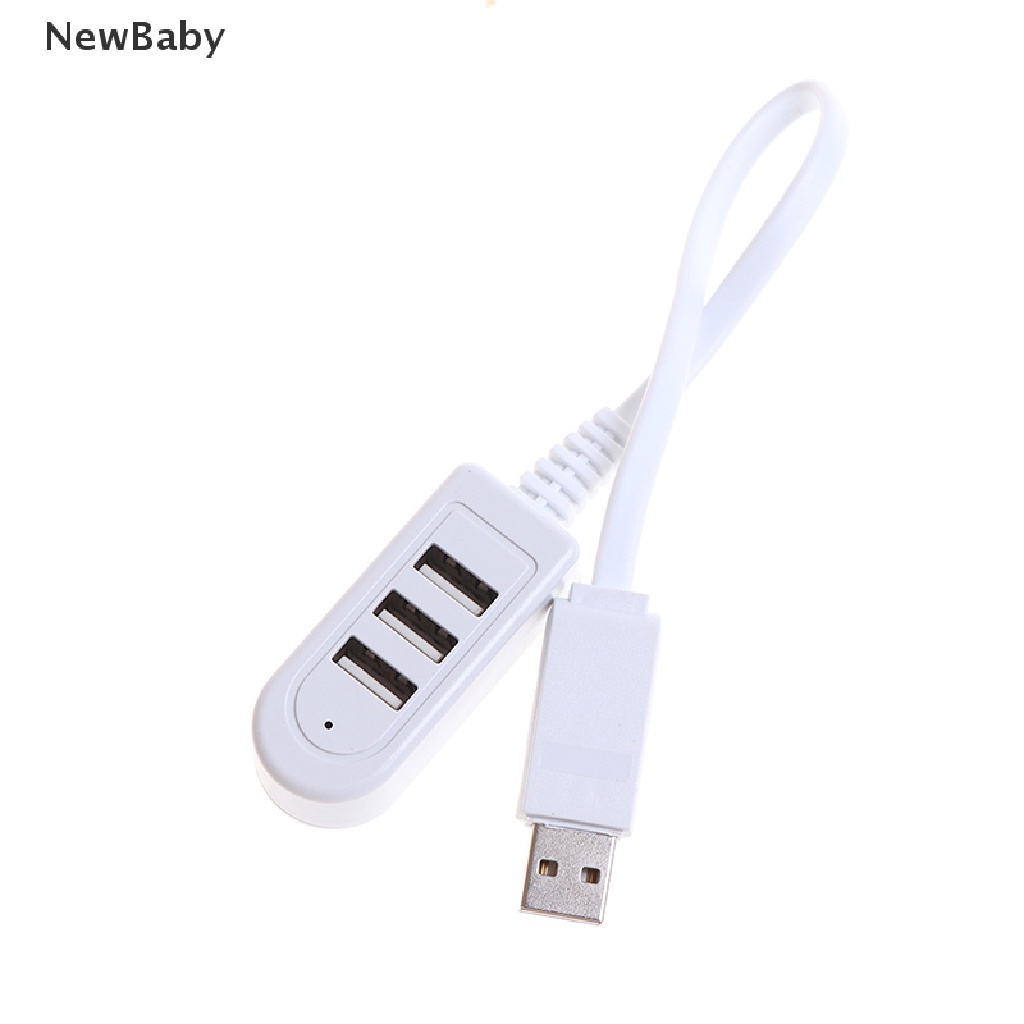 Newbaby HUB Splitter 3 Port USB 3.0 Kecepatan Tinggi Untuk Laptop / PC