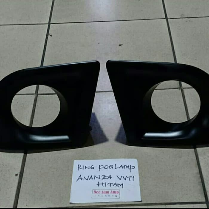 Ring Foglamp Cover Foglamp Avanza Dan Xenia Vvti 2007 2010 Black Hitam