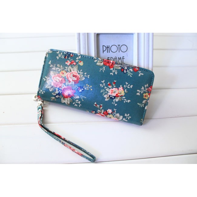 Flower Shabby Chic Long Wallet | Dompet - Sw023