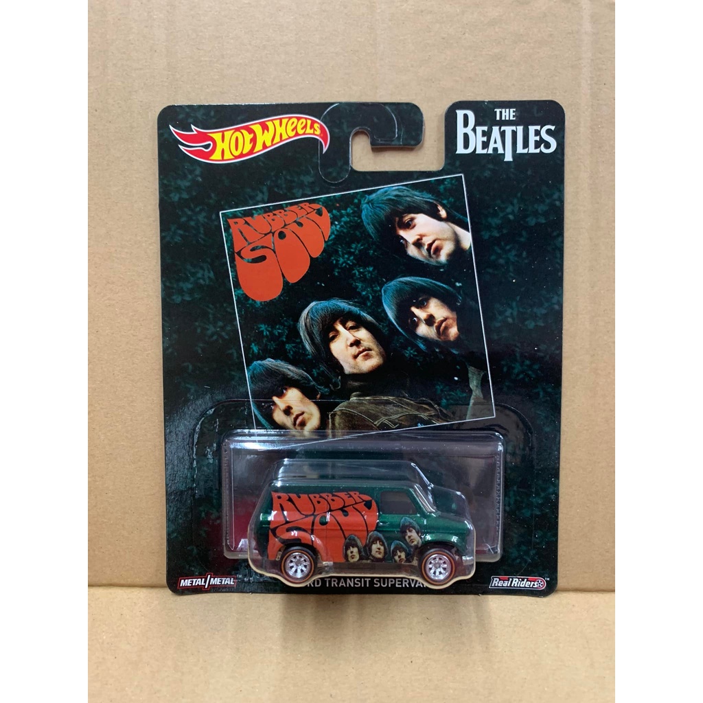 Hotwheels The Beatles Ford Transit Supervan Rubber Soul