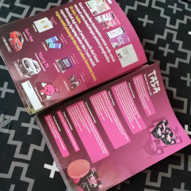 Brosur sabun TASA murah