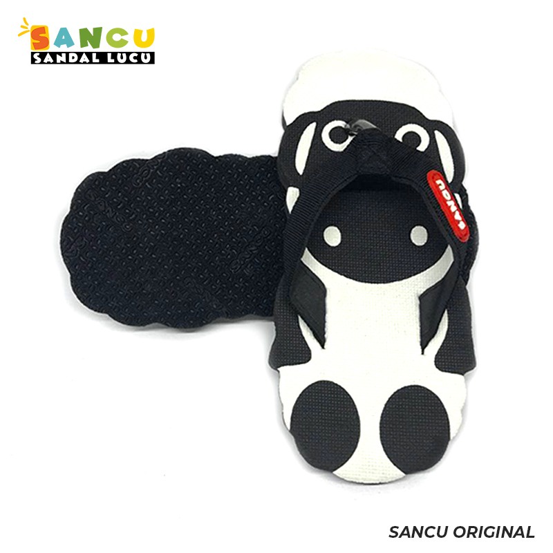 Sandal Anak Perempuan / Laki laki Murah Lucu Sendal Jepit Anak Cewek / Cowok Nyaman Dipakai Kuat Sandal Anak Sancu Karakter The Sheep-3