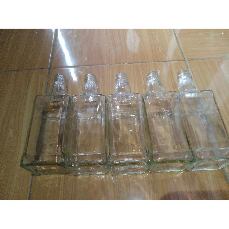 Botol kosong polos Jack Daniel botol ikan botol hias pajangan