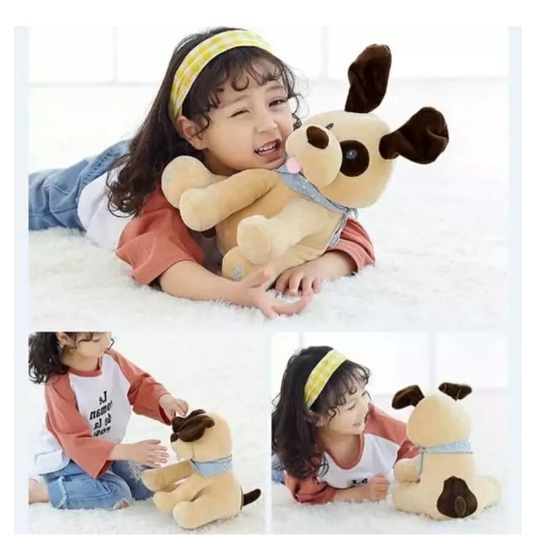 Boneka Dogie Bisa Main Dan Bisa Nyanyi