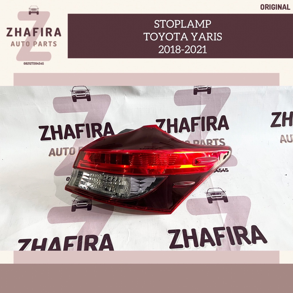 Stoplamp Lampu Belakang Stop Lamp Rem Mundur Mobil Toyota Yaris 2018 2019 2020 2021 Original