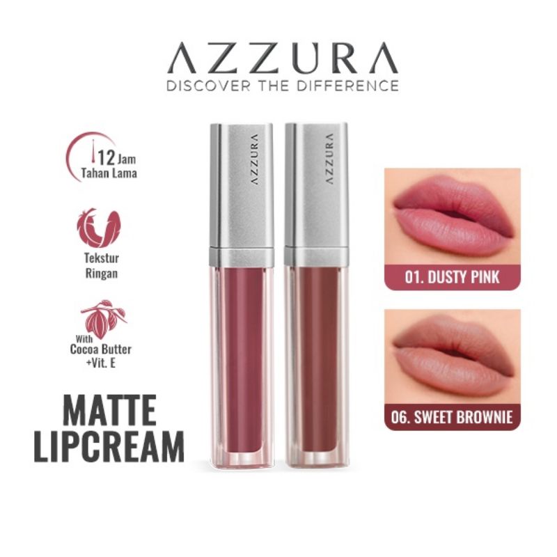 Azzura Lip Cream Ombre 4gr/Lip Cream Ombre