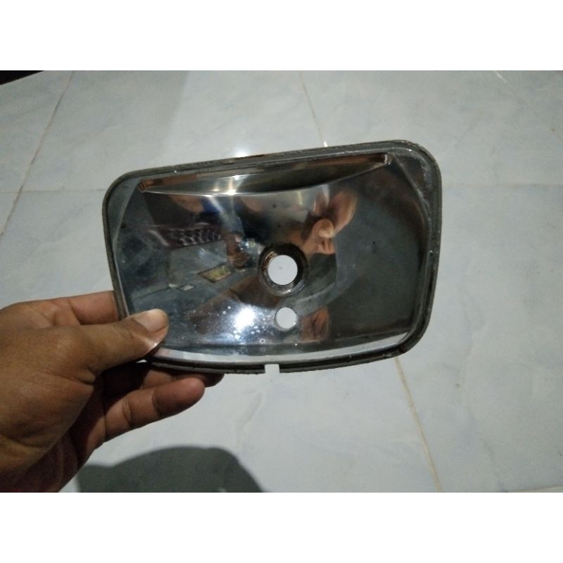 reflektor lampu depan Yamaha RX-King oval original copotan