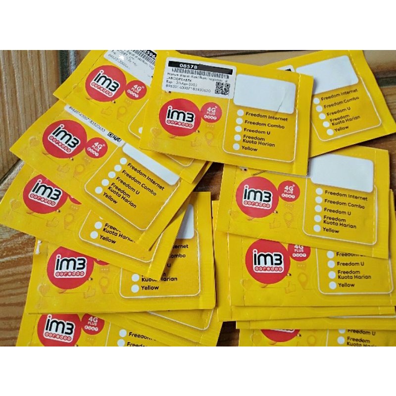kartu perdana im3 Ooredoo Exp april 2023