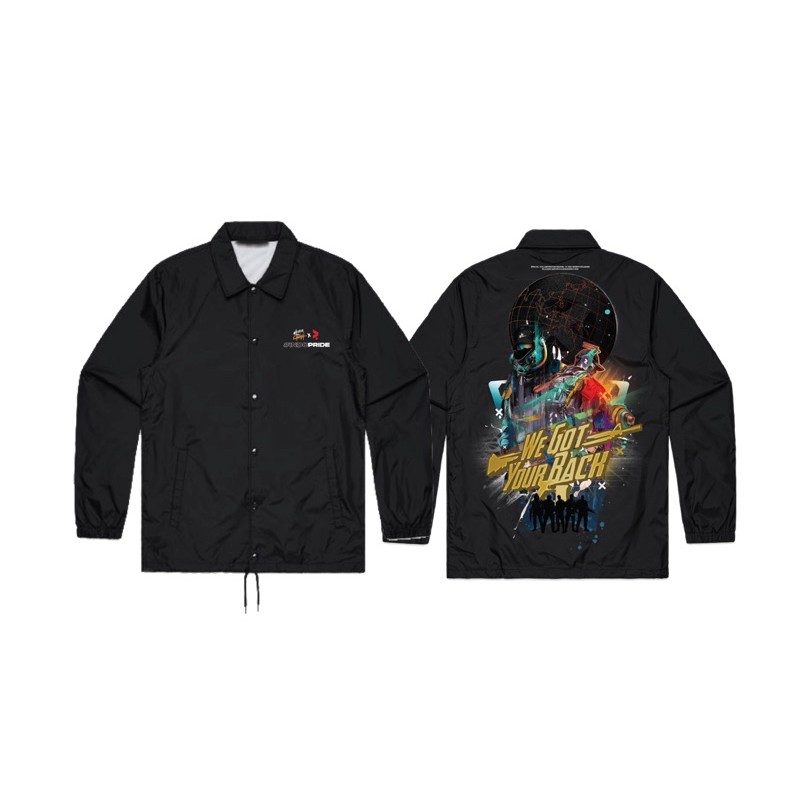 NEVERTOOLAVISH X RVL GOODS COACH JACKET INDOPRIDE