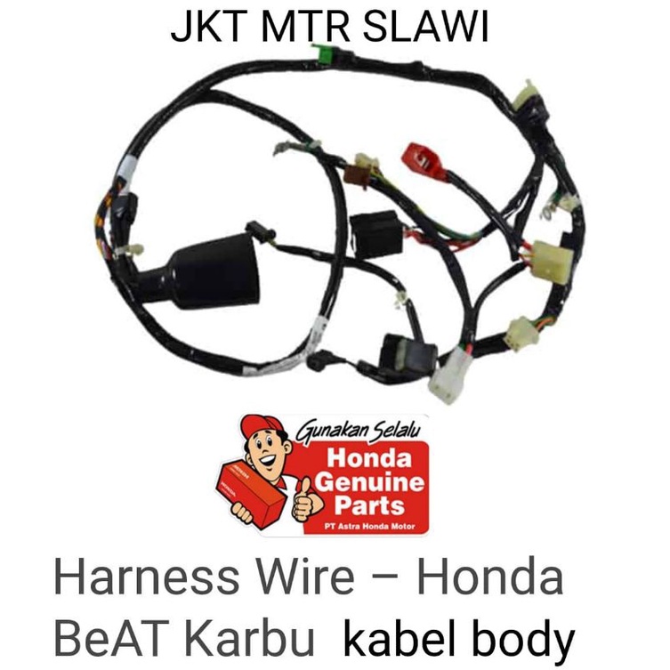 32100-KVY-700 harness wire sub harness kabel body beat karbu beat lama, scoopy karbu, spacy karbu  a