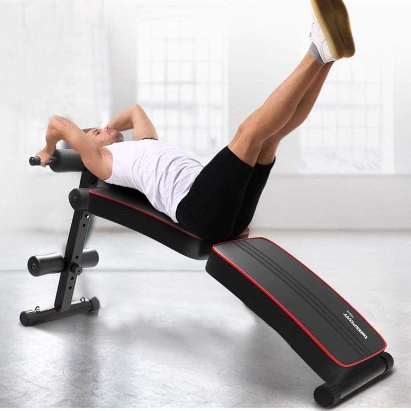 1 Set kursi Bantalan Fitnes Bench Press Abdominal Muscle Fodable YC-103