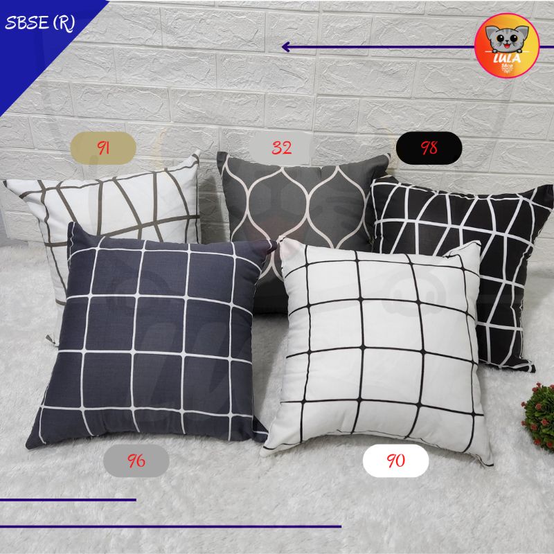 sarung bantal sofa ukuran 40x40