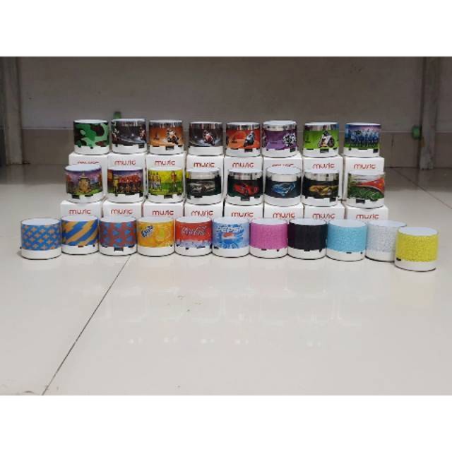 SPEAKER BLUETOOTH MINI S60U / SPEAKER RETAK / SPEAKER MINUMAN RETAK-1