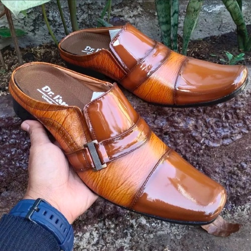 sepatu bustong kulit sapi asli 100% berbahan kualitas