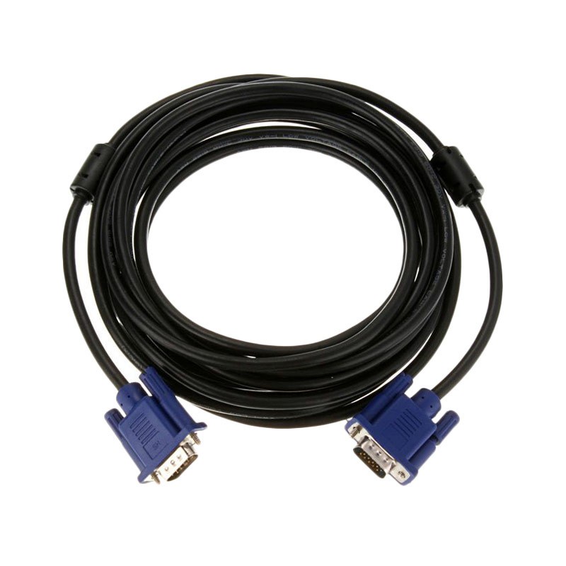 Cable / Kabel VGA Male to Male 5 Meter - 3+5 pin High Quality