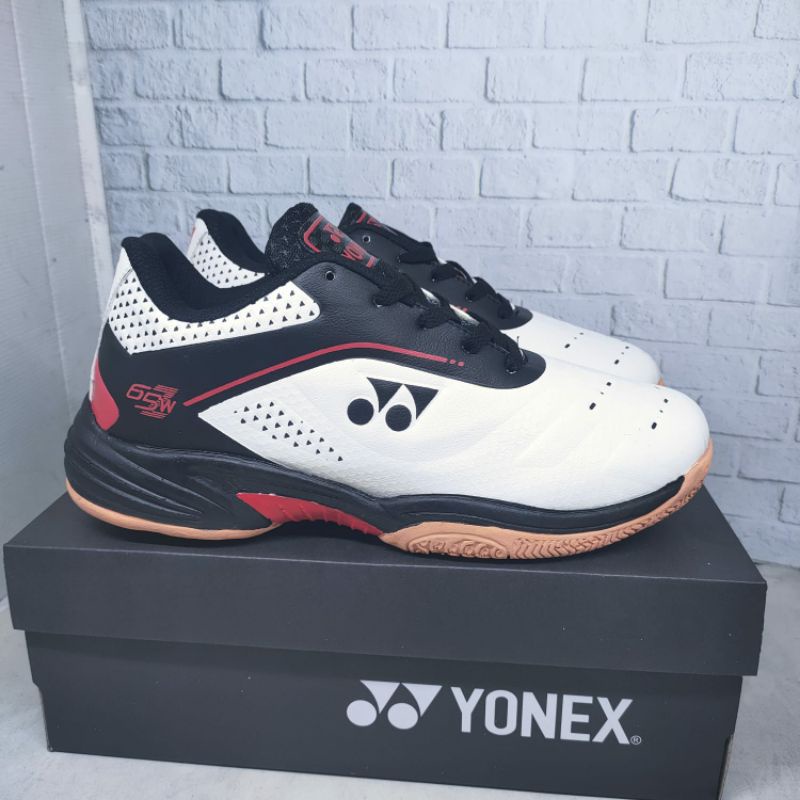 Sepatu Yonex Power Cushion Badminton Black White Premium Original Vietnam