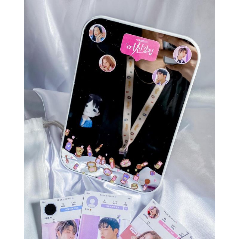 MIRROR KIT CERMIN TRUE BEAUTY JUKYUNG SUHO SEOJUN