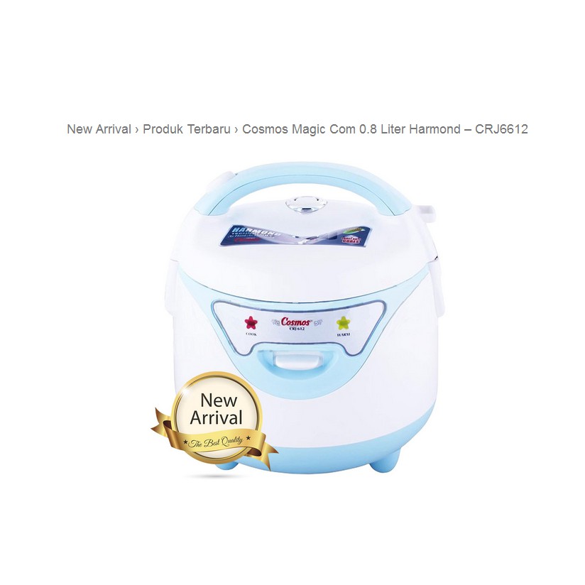 DISKON HOT COSMOS MAGIC COM 0.8 LITER HARMOND CRJ6612 GARANSI 100% BOS