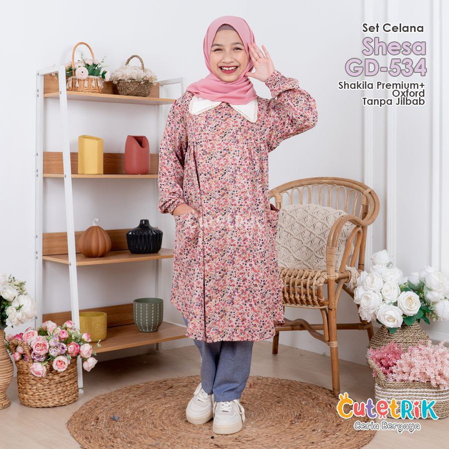 GD 534 dan GD 535 Setelan Celana Shesa Setelan lucu ori dari CUTETRIK