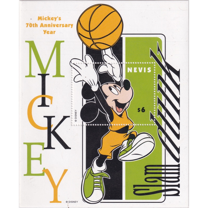 

Prangko Nevis 1998 - The 70th Anniversary of the Birth of Mickey Mouse