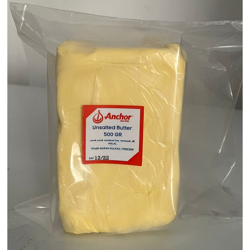500 GR Unsalted Butter Anchor 500 gram / Butter Anchor