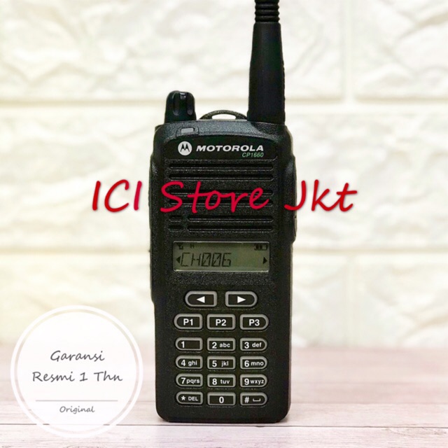 Radio HT Motorola CP1660 VHF / Original / Garansi Resmi