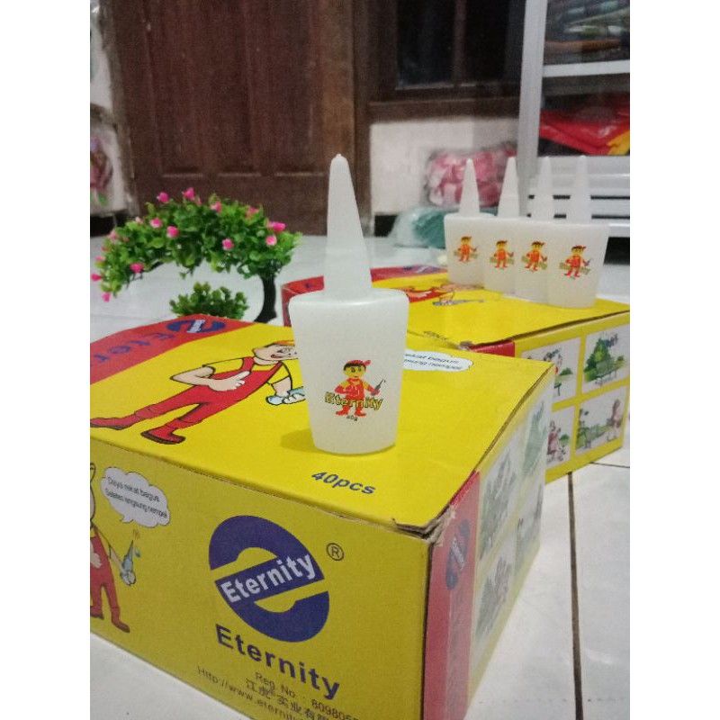 

LEM ETERNITY JUMBO SEKILO ISI 30 PCS LEBIH HEMAT ONGKIR