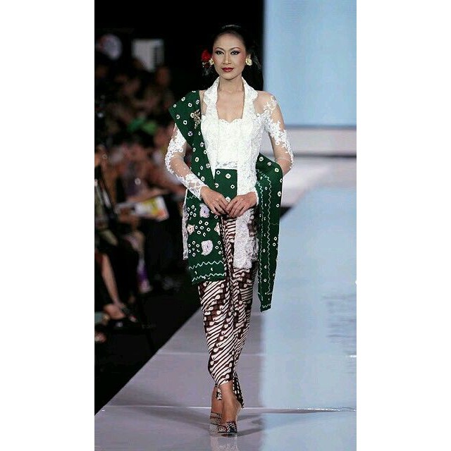 Selendang jumputan rumbai-1