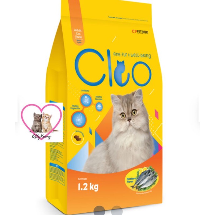 CLEO Makarel 1.2kg Makanan Kucing Freshpack