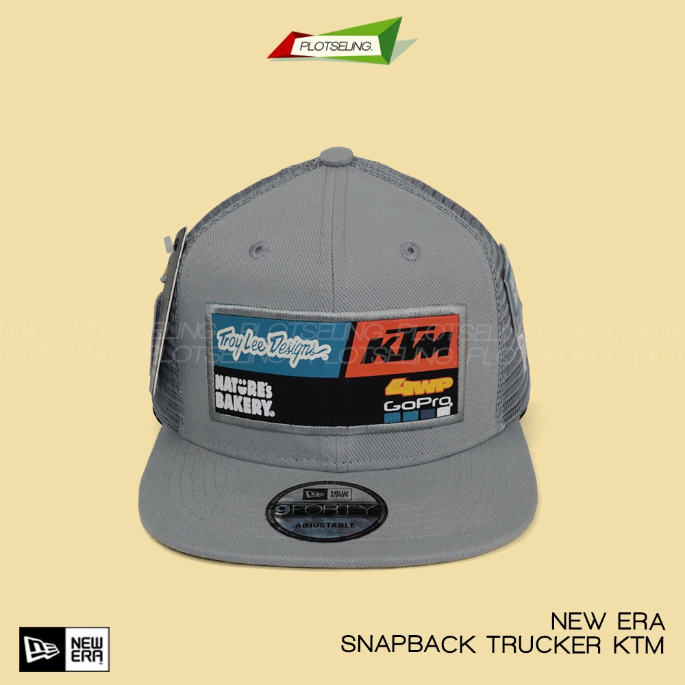 Topi SNAPBACK TRUCKER KTM Topi Distro Pria Dewasa Wanita Jaring Motocross Trail Racing Team Cap Go Pro Troy Lee Designs TLD Premium Grade Abu Hitam Navy Ukuran Pria Wanita Dewasa Unisex