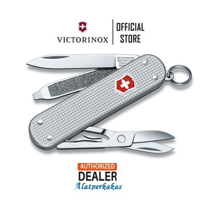 Multitool VICTORINOX CLASSIC ALOX SILVER 58mm MiniTool Original