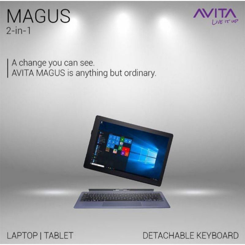 AVITA Magus 2-in-1 Celeron N4020 / 4GB / Storage 64GB eMMC / 11,6&quot; / W.10