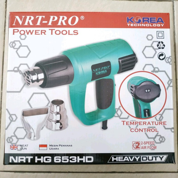 Mesin Heat Gun/Hot Gun NRT-PRO HG 650 HD
