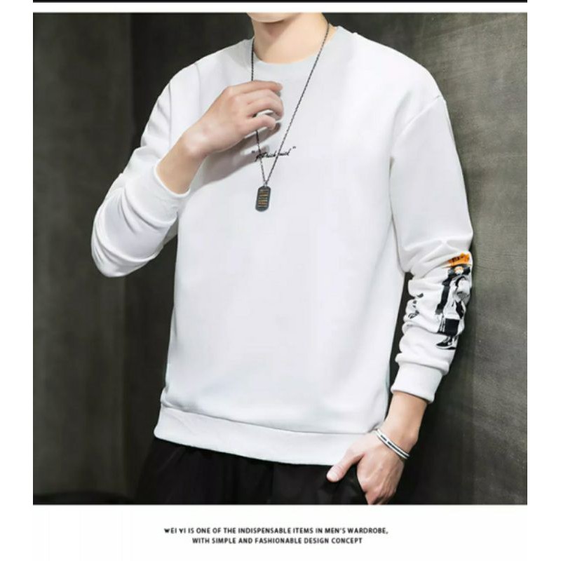 Polile781 - Baju Panjang GET RICH #GO / baju cowok / baju jumper