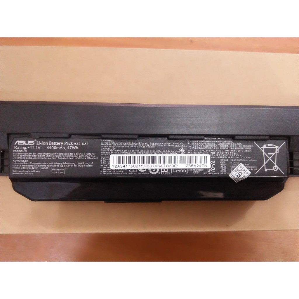 Original Baterai Laptop Asus ASUS A42, A42J, A42F, K52, A52, A52F