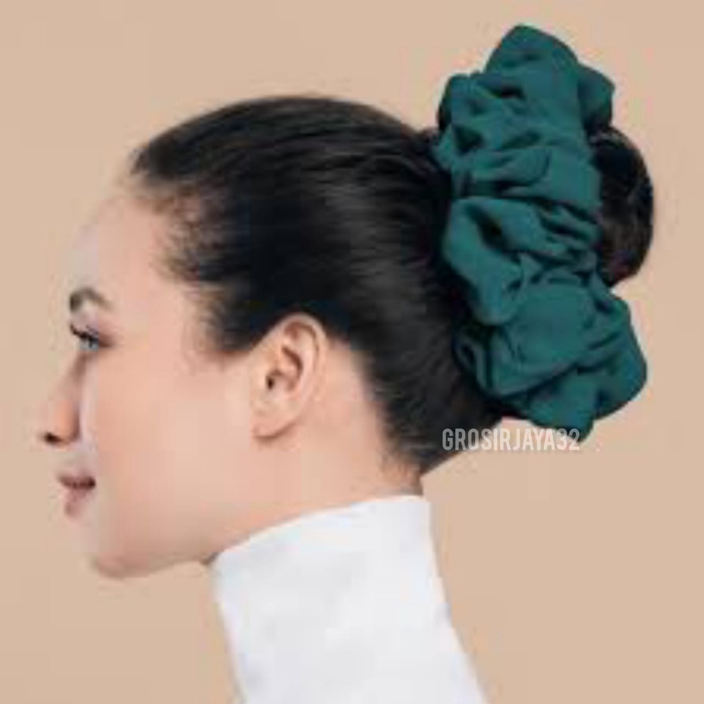 SCRUNCI, CEMOL RAMBUT , IKAT RAMBUT Scrunchie hijab, cemol jilbab, volume kerudung