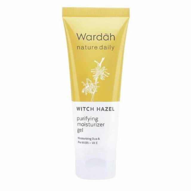 WARDAH nature daily WITCH HAZEL purifying moisturizer gel 40 ml