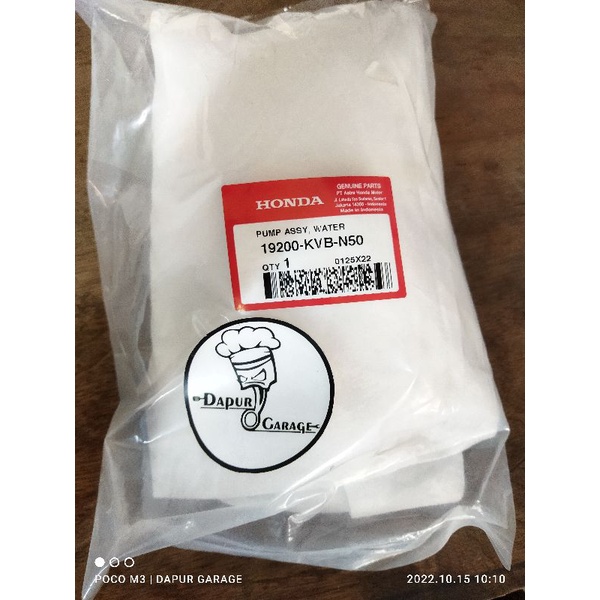 WaterPump Vario 110 fi vario karbu