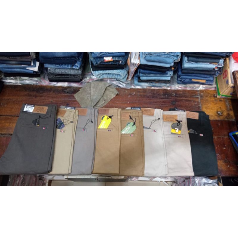 New Arrivals! Celana Pria Chino Original / Chinos Casual Pants kakkoii