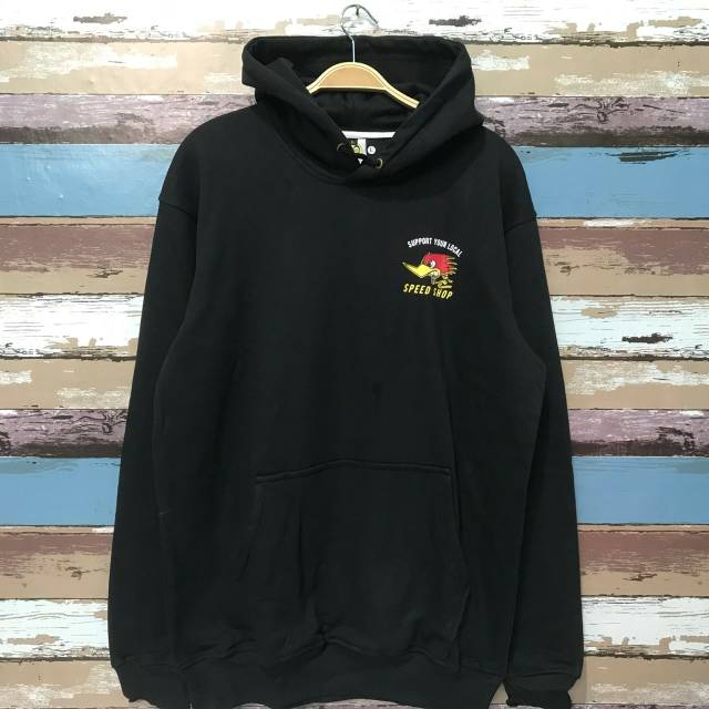 Jaket Hoodie Clay Smith x Mooneyes Premium Mirror