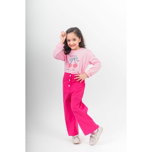 Setelan Anak Girly Set Kulot Jovanka