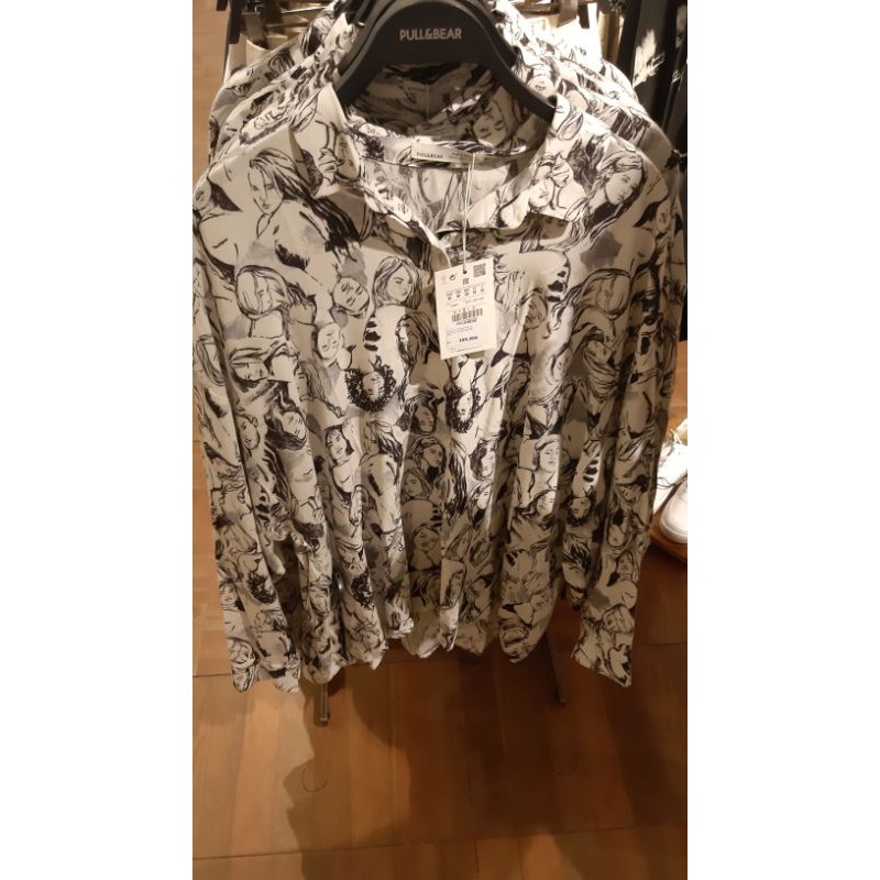 KEMEJA PULL & BEAR ORI