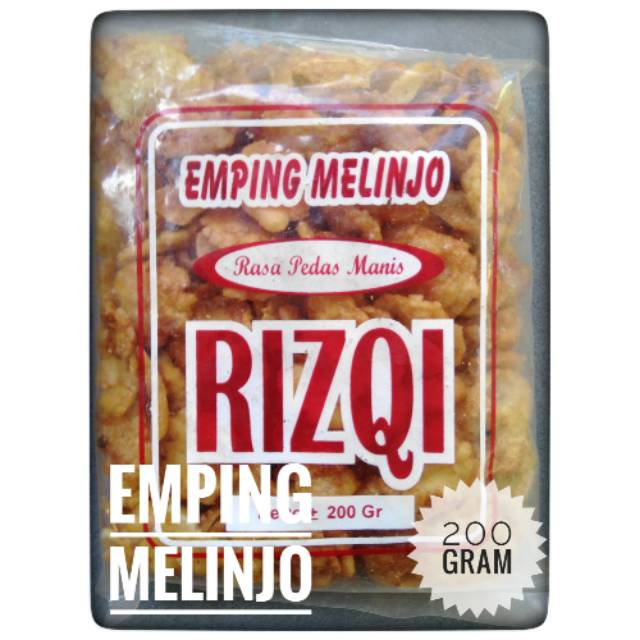 

Emping Melinjo Pedas Manis