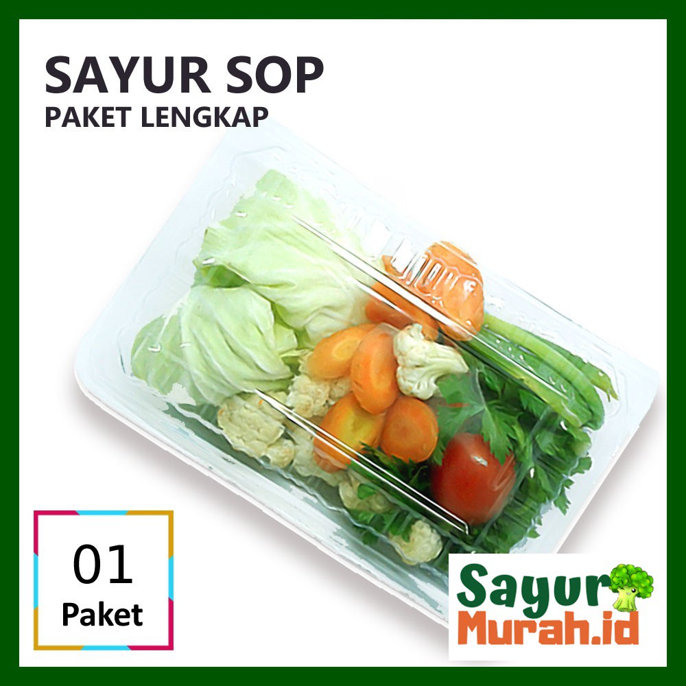 

SAYUR SOP - PAKET LENGKAP [1 Pack]