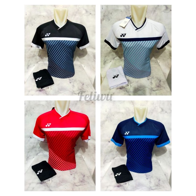 BAJU BADMINTON DEWASA SETELAN BADMINTON Y166P JERSEY BULUTANGKIS