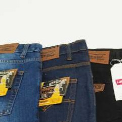 Celana Reguler Jeans Panjang Pria Straight Cowok Kombor Bahan Levis Borju Size 28/38 NR_Outfit Official COD