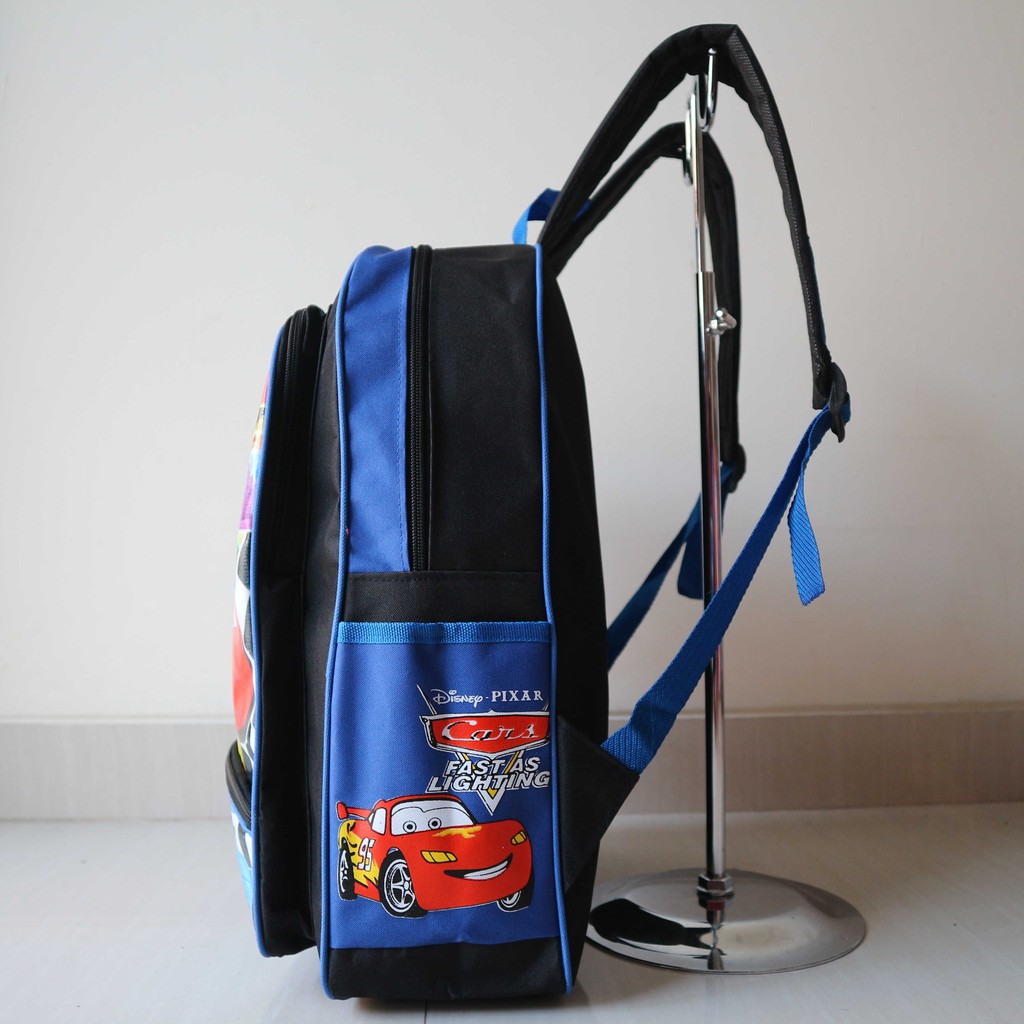 Jual Tas Ransel Bag Pack Anak Cowok Gambar Mobil Keren Murah Sekolah