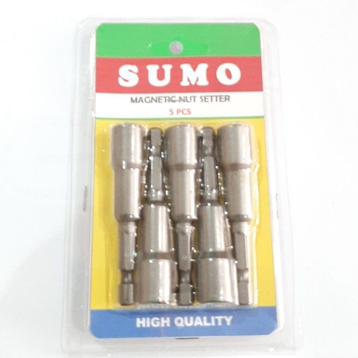 Mata Bor Roofing Kunci Roofing Baja Ringan Nut Setter 8mm x L65mm Per PCS