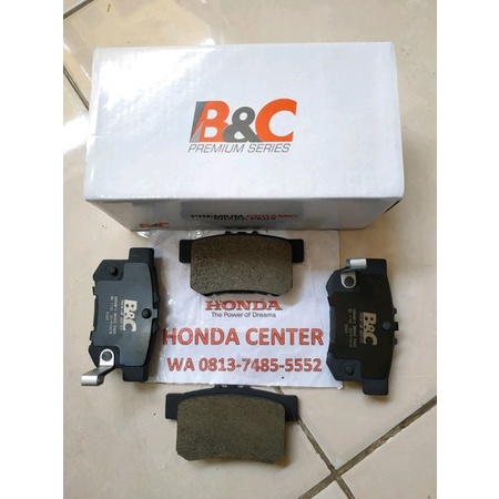 KAMPAS REM BRAKE PAD BELAKANG HONDA CRV 2007 2008 2009 2010 2011 2012