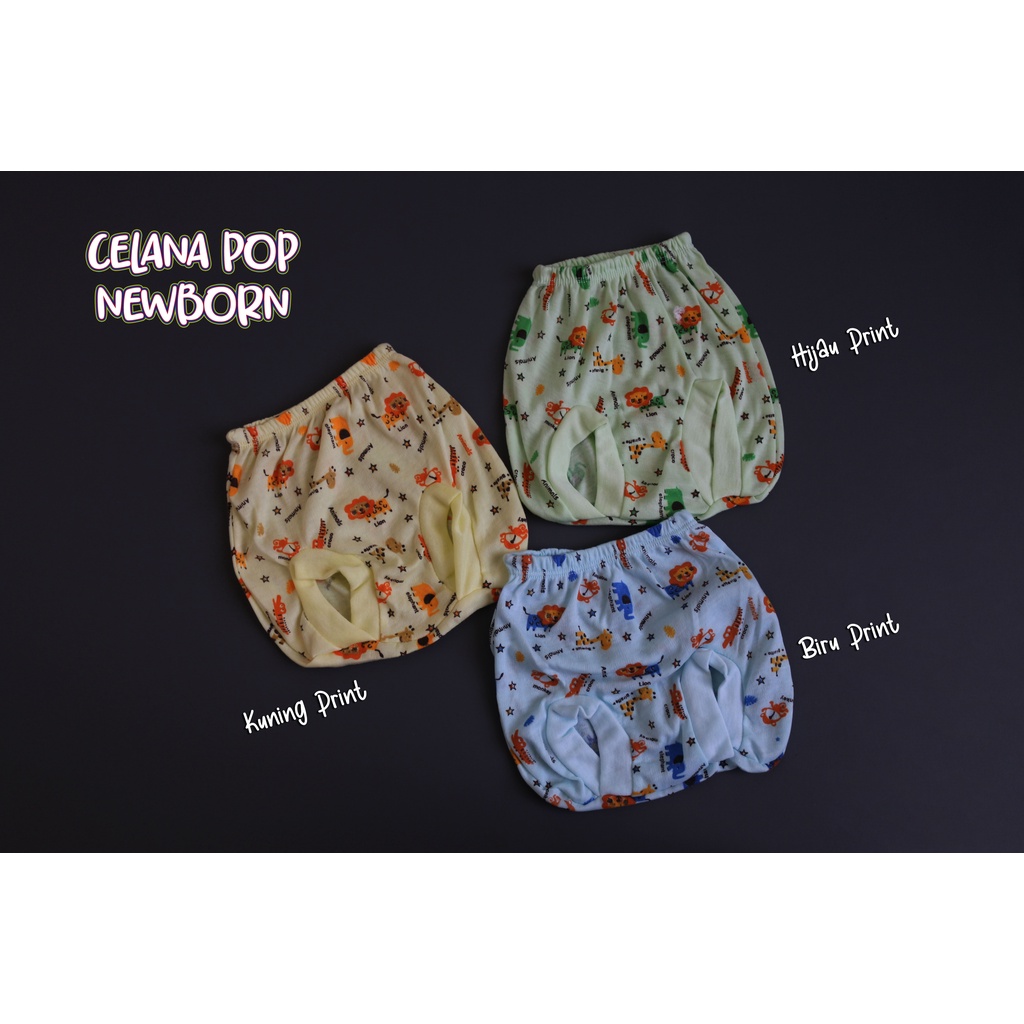 Celana Pop Bayi Polos dan Motif ~ Celana Kacamata Bayi ~ Celana bayi